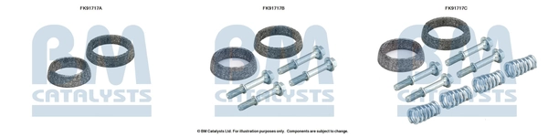 Mounting Kit, catalytic converter