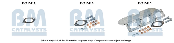Mounting Kit, catalytic converter