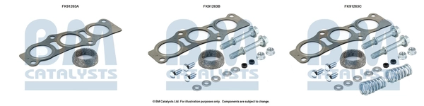 Kit d'assemblage, catalyseur BM CATALYSTS FK91263