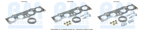Kit d'assemblage, catalyseur BM CATALYSTS FK91303