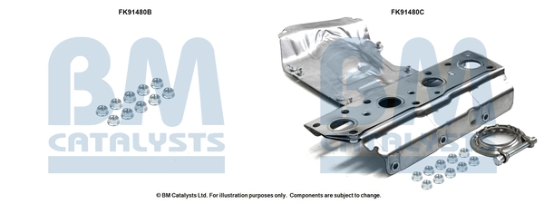 Kit d'assemblage, catalyseur BM CATALYSTS FK91480
