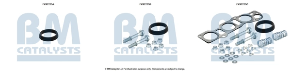 Mounting Kit, catalytic converter