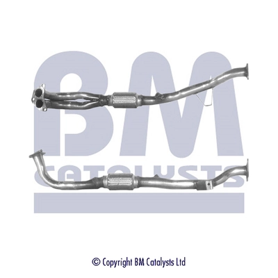 Tuyau d'échappement BM CATALYSTS BM70164