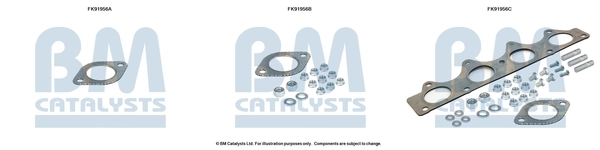 Mounting Kit, catalytic converter