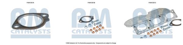 Mounting Kit, catalytic converter