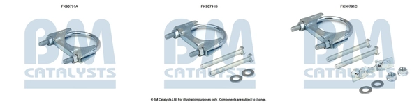 Kit d'assemblage, catalyseur BM CATALYSTS FK90791
