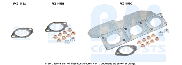 Mounting Kit, catalytic converter