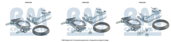 Kit d'assemblage, catalyseur BM CATALYSTS FK80120
