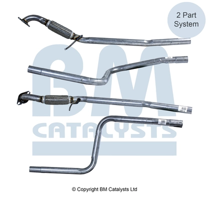 Tuyau d'échappement BM CATALYSTS BM50085