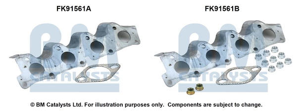 Kit d'assemblage, catalyseur BM CATALYSTS FK91561