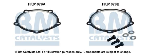 Kit d'assemblage, catalyseur BM CATALYSTS FK91078