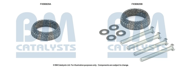 Mounting Kit, catalytic converter