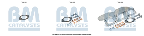 Mounting Kit, catalytic converter