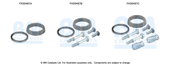 Mounting Kit, exhaust pipe