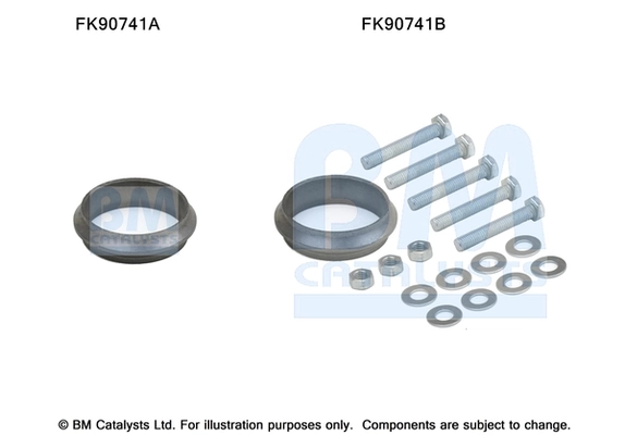 Kit d'assemblage, catalyseur BM CATALYSTS FK90741