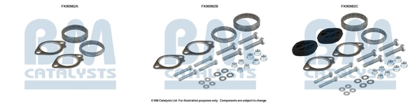 Mounting Kit, catalytic converter