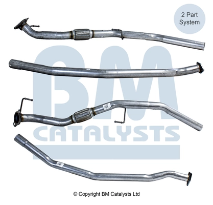 Tuyau d'échappement BM CATALYSTS BM50390