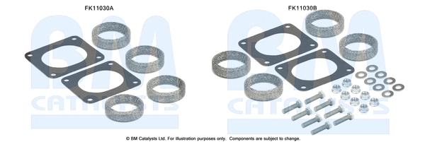 Mounting Kit, soot/particulate filter