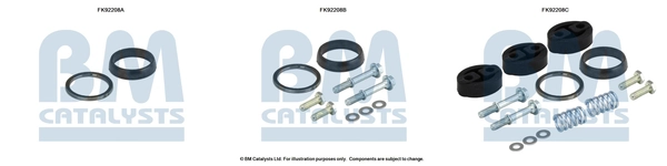 Kit d'assemblage, catalyseur BM CATALYSTS FK92208