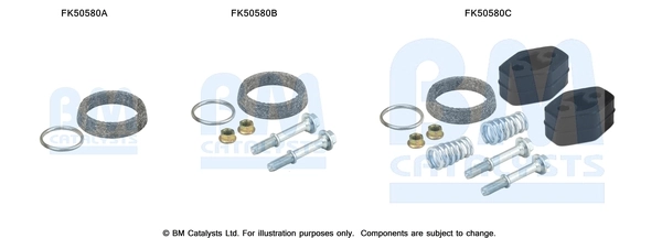 Mounting Kit, exhaust pipe