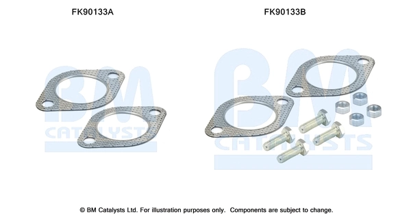 Mounting Kit, catalytic converter