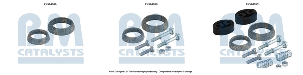 Kit d'assemblage, catalyseur BM CATALYSTS FK91409