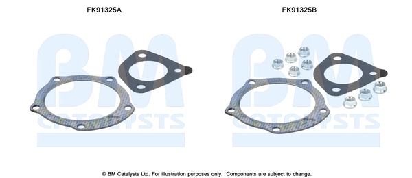 Kit d'assemblage, catalyseur BM CATALYSTS FK91325