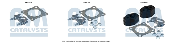 Kit d'assemblage, catalyseur BM CATALYSTS FK90821
