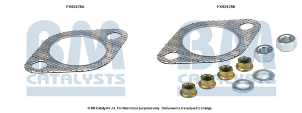 Mounting Kit, catalytic converter