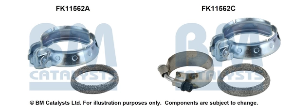 Mounting Kit, soot/particulate filter