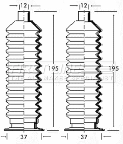 Bellow Kit, steering