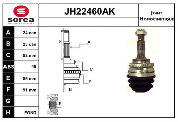 Joint Kit, drive shaft