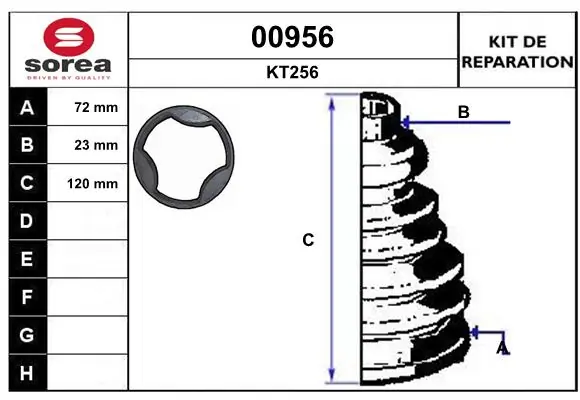 Bellow Kit, drive shaft
