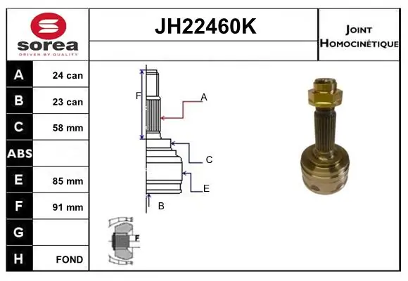 Joint Kit, drive shaft