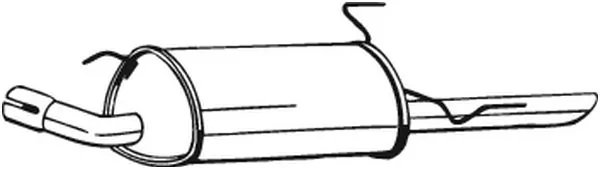 Silencieux arrière BOSAL 185-405