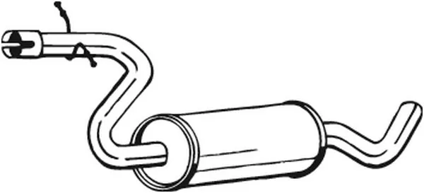 Silencieux central BOSAL 233-805