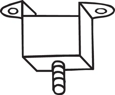 Bandes de caoutchouc, échappement BOSAL 255-037