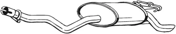 Silencieux arrière BOSAL 175-347