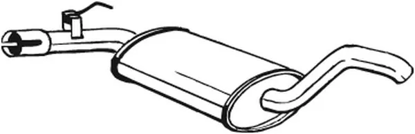 Silencieux central BOSAL 233-769