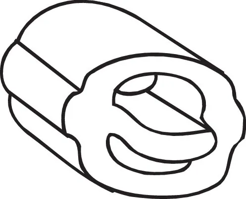 Bandes de caoutchouc, échappement BOSAL 255-919