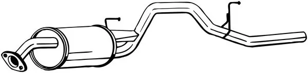 Silencieux arrière BOSAL 281-087