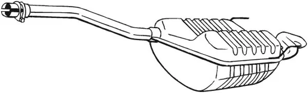 Silencieux arrière BOSAL 278-433