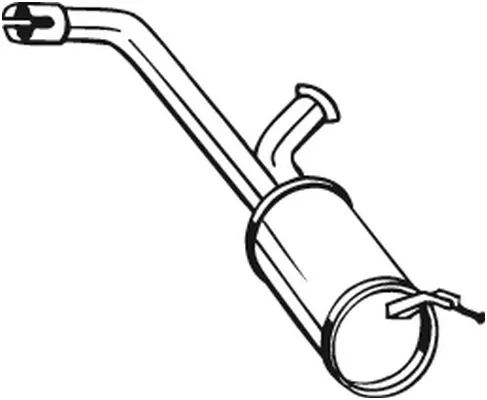 Silencieux central BOSAL 135-099