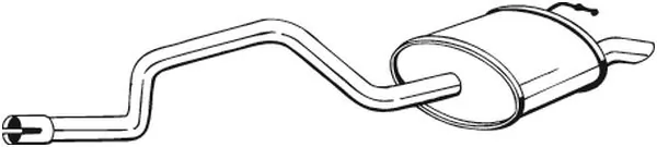 Silencieux arrière BOSAL 279-065