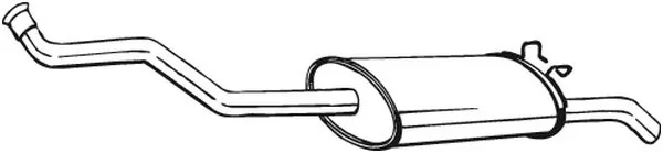Silencieux arrière BOSAL 278-221