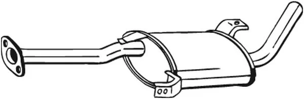 Silencieux central BOSAL 145-185