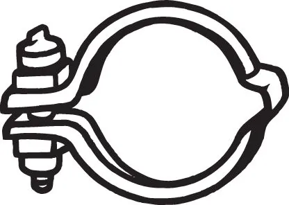 Pièce de serrage, échappement BOSAL 254-030