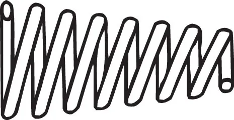 Ressort, tuyau d'échappement BOSAL 251-004