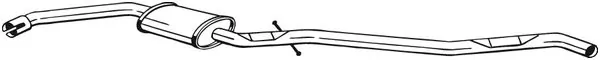Centre Muffler