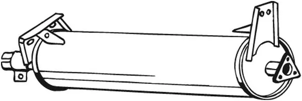 Silencieux central BOSAL 233-497